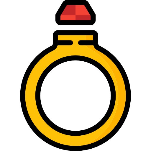 ring Basic Miscellany Lineal Color icon