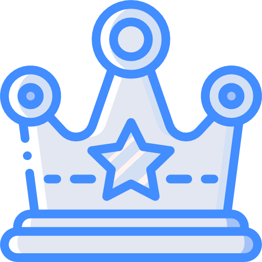 Crown Basic Miscellany Blue icon