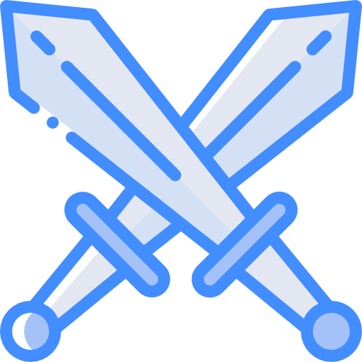 Swords Basic Miscellany Blue icon