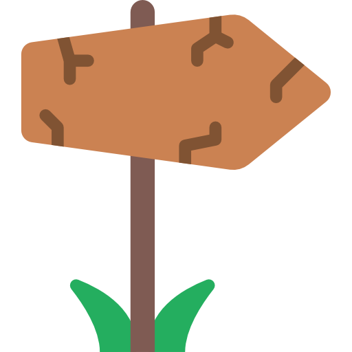Signpost Basic Miscellany Flat icon