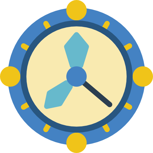 reloj Basic Miscellany Flat icono