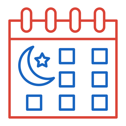 Calendar Generic color outline icon