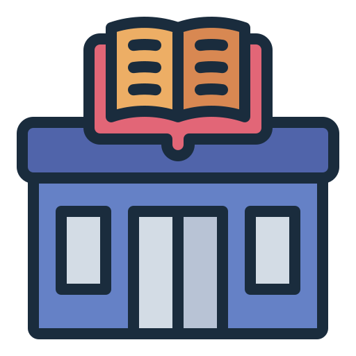 bibliothek Generic color lineal-color icon