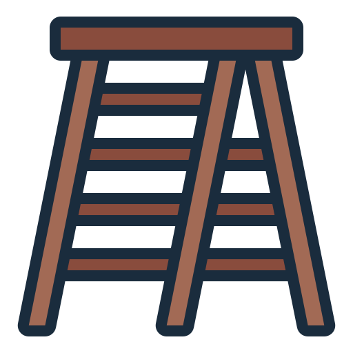 Ladder Generic color lineal-color icon