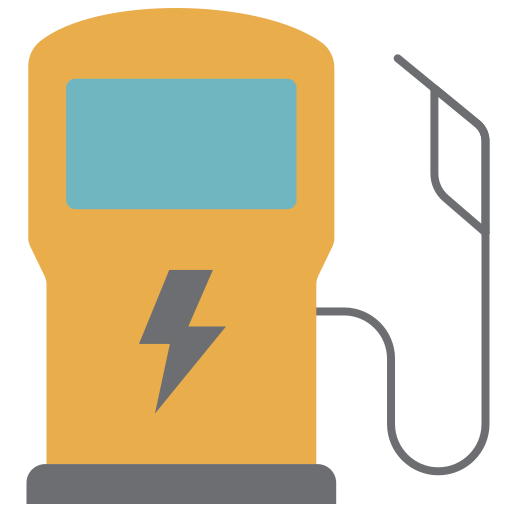 Charging station Generic color fill icon