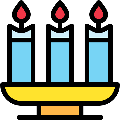 Candle Generic color lineal-color icon