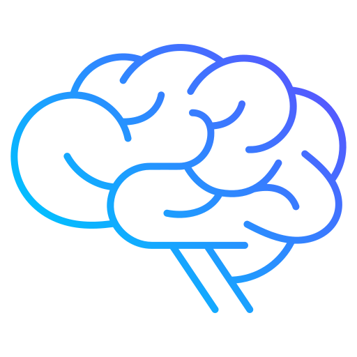 cerebro humano Generic gradient outline icono