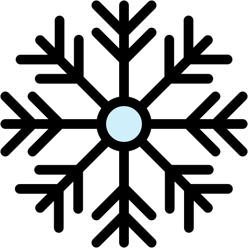 スノーフレーク Generic color lineal-color icon