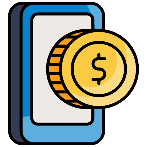 Mobile money Generic color lineal-color icon