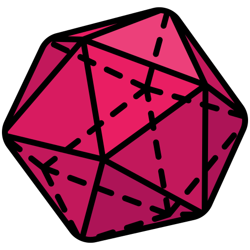 icosaedro Generic color lineal-color icono