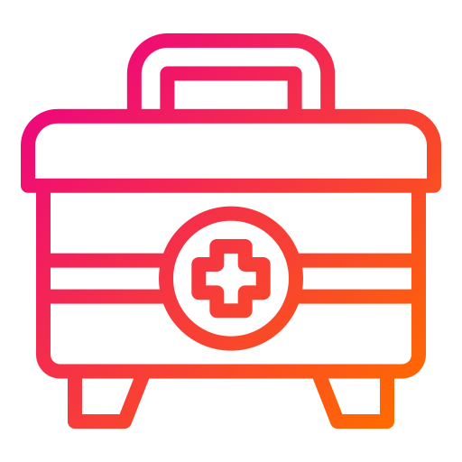 caja medica Generic gradient outline icono