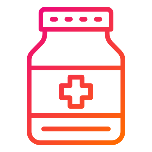 medicamento Generic gradient outline icono