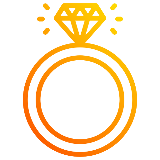 anillo Generic gradient outline icono