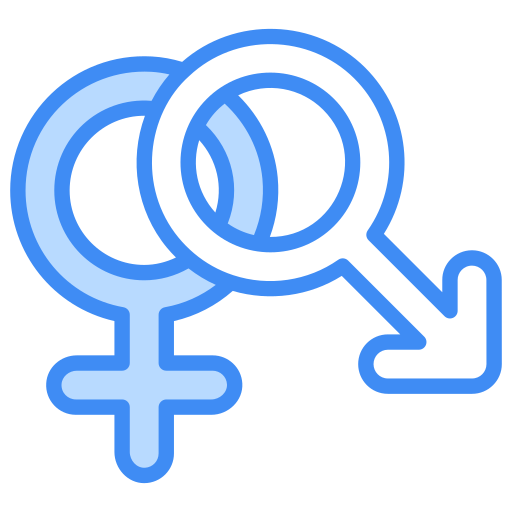 simbolo del sesso Generic color lineal-color icona