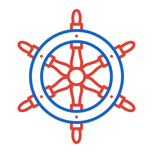 rueda de la nave Generic color outline icono