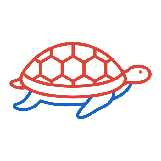 schildpad Generic color outline icoon