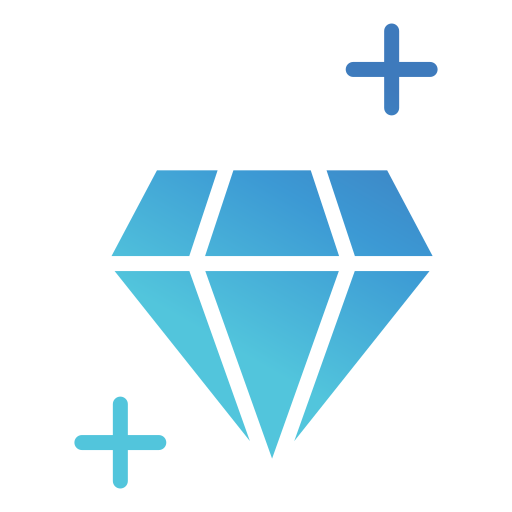 diamante Generic gradient fill icona