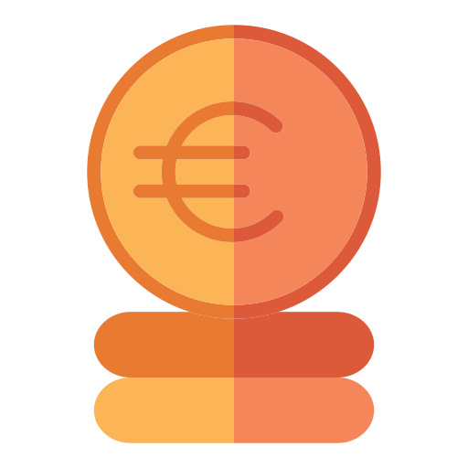 euro Generic color fill icona