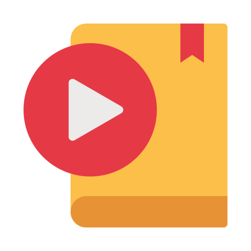 Video lecture Generic color fill icon