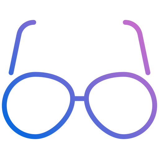 lunettes Generic gradient outline Icône