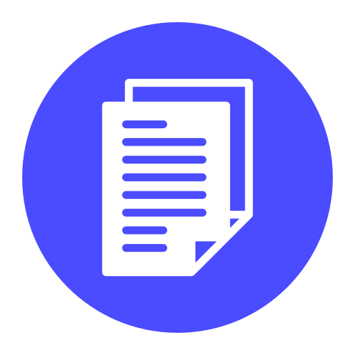 Document Generic color fill icon