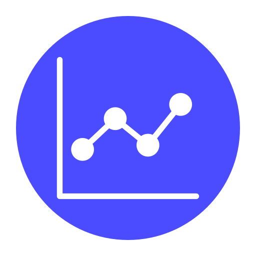Chart up Generic color fill icon