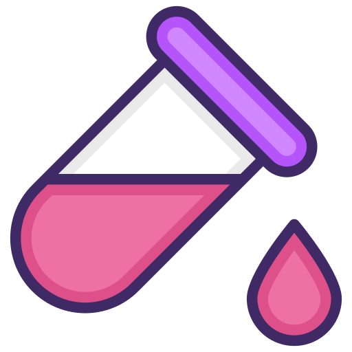 tubo de ensayo Generic color lineal-color icono
