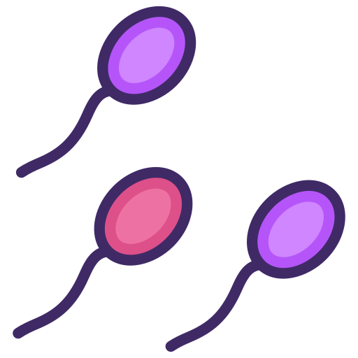 Sperm Generic color lineal-color icon