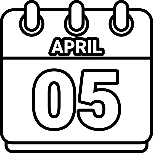 Número 5 Generic black outline icono