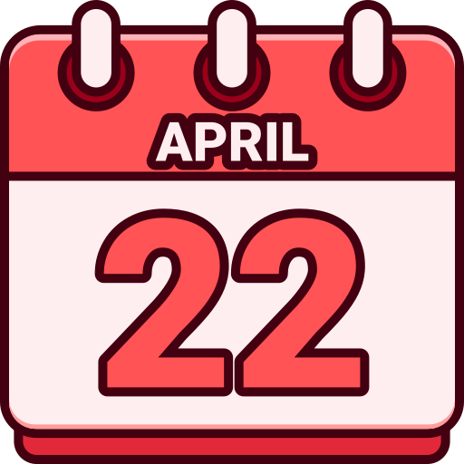April 22 Generic color lineal-color icon