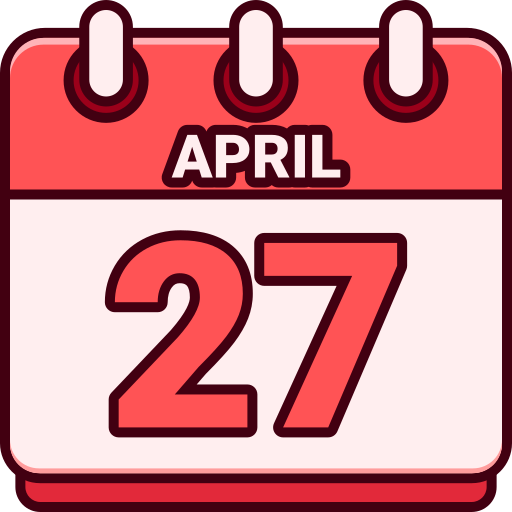 27 апреля Generic color lineal-color иконка