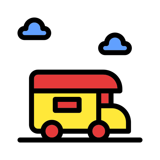 furgoneta camper Generic color lineal-color icono