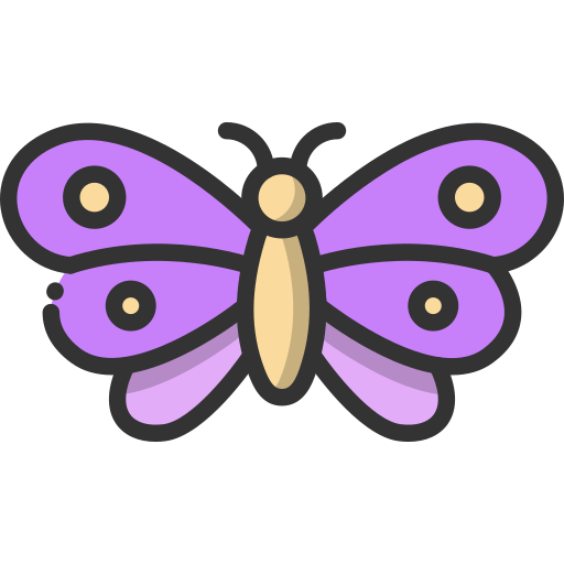 Бабочка Generic color lineal-color иконка