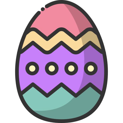 el huevo de pascua Generic color lineal-color icono