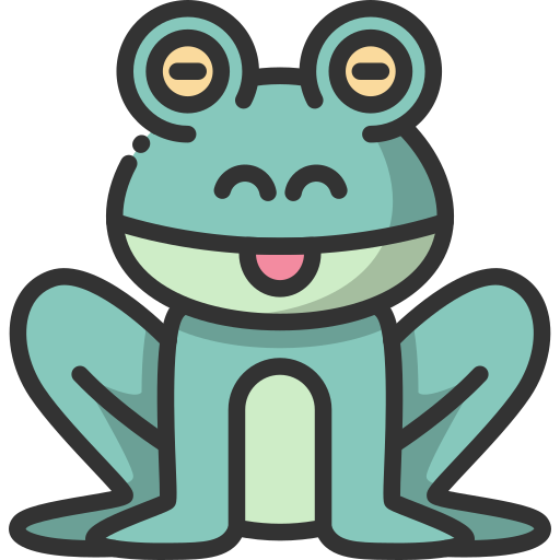 蛙 Generic color lineal-color icon