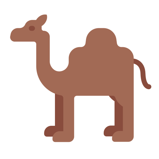 kameel Generic color fill icoon