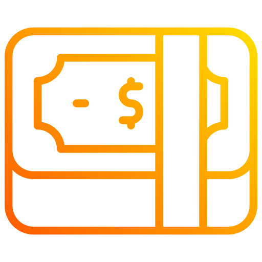 Money Generic gradient outline icon