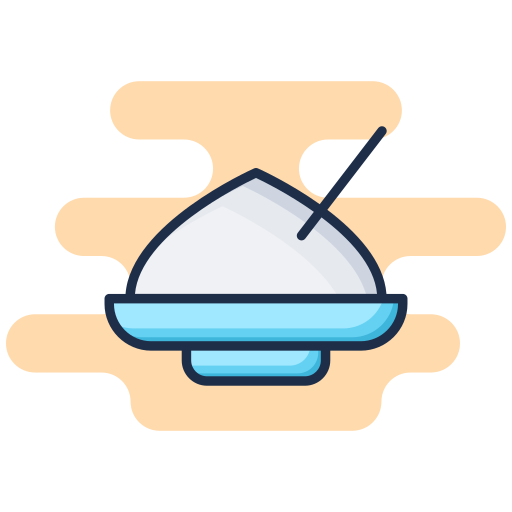 Dish Generic color lineal-color icon