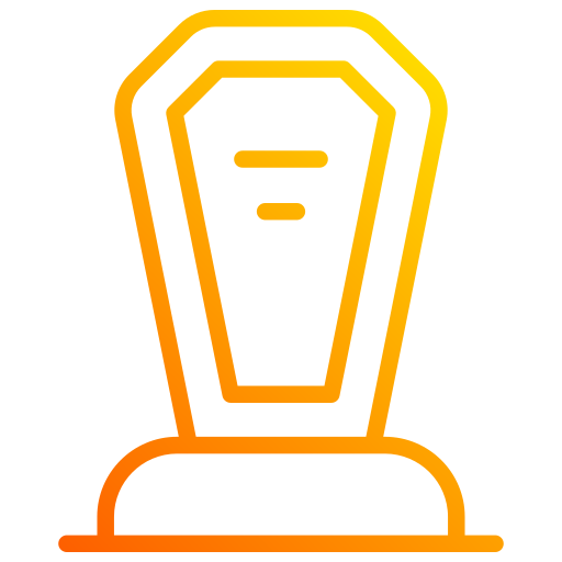 墓 Generic gradient outline icon