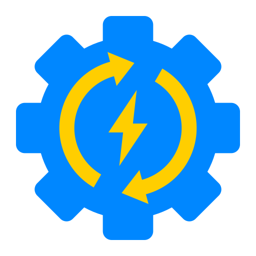 Energy management Generic color fill icon