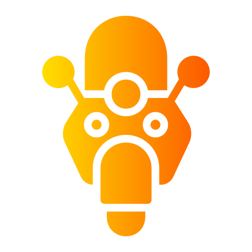 Мотоцикл Generic gradient fill иконка