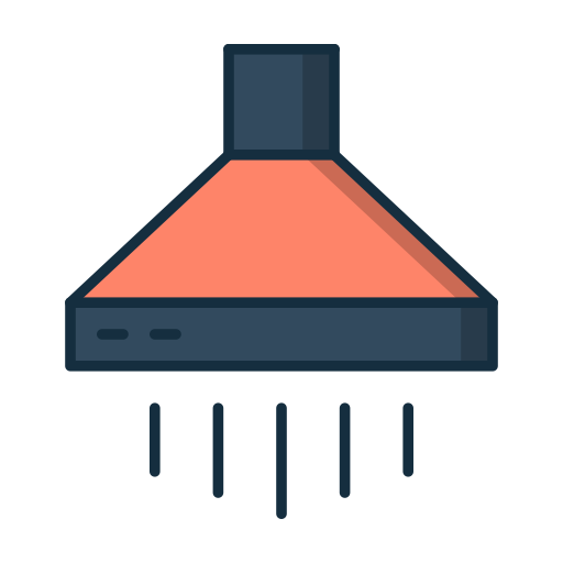 campana extractora Generic color lineal-color icono