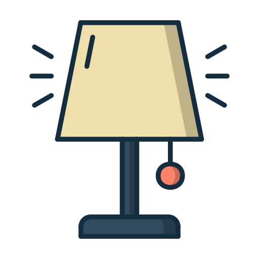 Desk lamp Generic color lineal-color icon