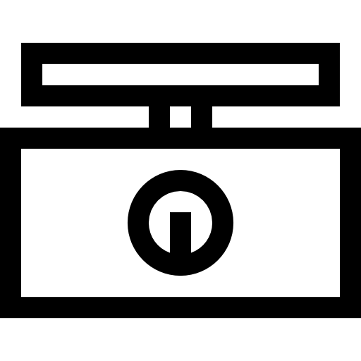 báscula Basic Straight Lineal icono