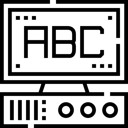 コンピューター Detailed Straight Lineal icon