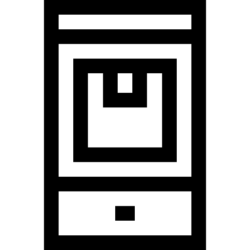 휴대폰 Basic Straight Lineal icon