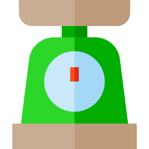 escala Basic Straight Flat icono