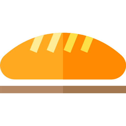 chleb Basic Straight Flat ikona