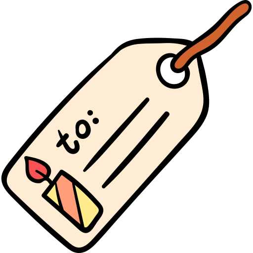 etykieta Hand Drawn Color ikona