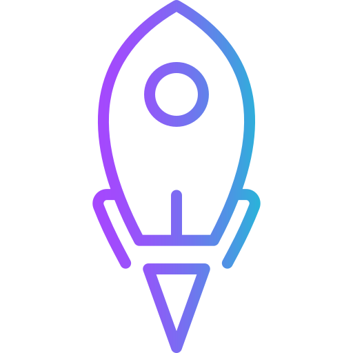 Launch Generic gradient outline icon